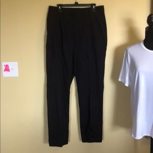 LN Lands End Navy Chinos Pants Sz. 16